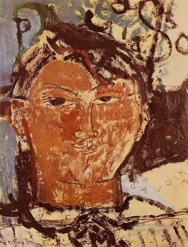 retrato de picasso 1915 Amedeo Modigliani Pinturas al óleo